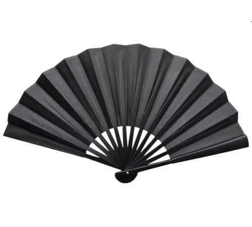 BFS Plastik Kumaş Yelpaze 12'li Siyah