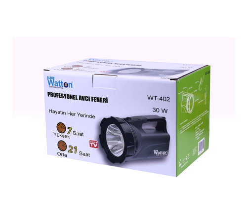 BFS Profesyonel Avcı Feneri 30 W Gücünde Wt-402 BFS Profesyonel Avcı Feneri 30 W Gücünde Wt-402
