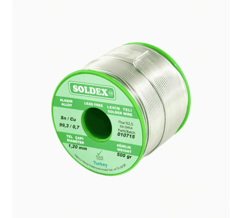 BFS Scn100 Gümüşsüz Özel Alaşım Lehim Teli 200 Gr - 0.5 Mm BFS Scn100 Gümüşsüz Özel Alaşım Lehim Teli 200 Gr - 0.5 Mm