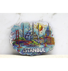 BFS Silikon İstanbul Temalı Magnet Alk4342
