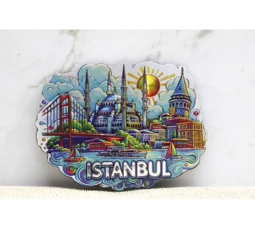 BFS Silikon İstanbul Temalı Magnet Alk4342 BFS Silikon İstanbul Temalı Magnet Alk4342