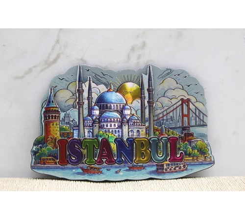 BFS Silikon İstanbul Temalı Magnet Alk4343 BFS Silikon İstanbul Temalı Magnet Alk4343