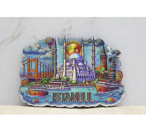 BFS Silikon İstanbul Temalı Magnet Alk4344 BFS Silikon İstanbul Temalı Magnet Alk4344