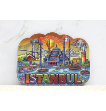BFS Silikon İstanbul Temalı Magnet Alk4345