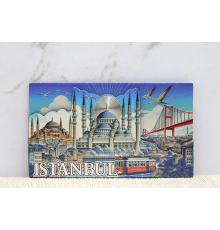 BFS Silikon İstanbul Temalı Magnet Alk4348
