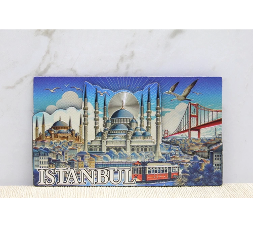 BFS Silikon İstanbul Temalı Magnet Alk4348 BFS Silikon İstanbul Temalı Magnet Alk4348
