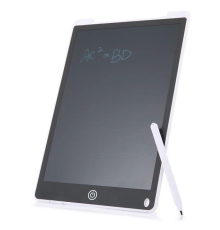 BFS T12 Beyaz Writing Tablet Lcd 12 Inç Dijital Kalemli Çizim Yazı Tahtası