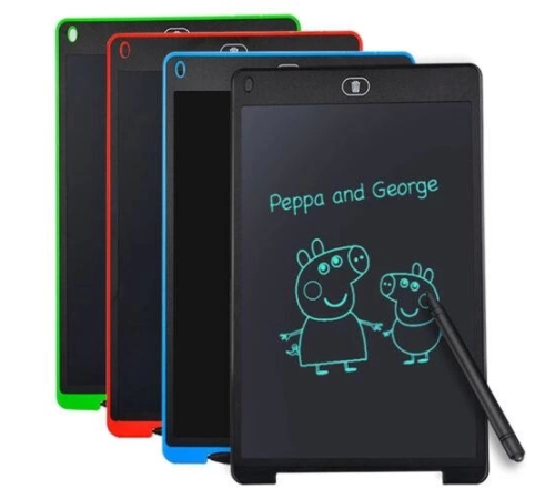 BFS T12 Siyah Writing Tablet Lcd 12 Inç Dijital Kalemli Çizim Yazı Tahtası