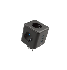 BFS Termal Akım Korumalı Isıya Dayanıklı 3’lü Du Tipi Priz 3x Usb 1x Type-c