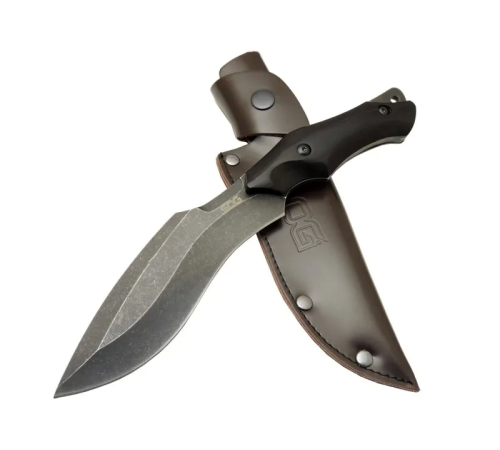 BFS Vaquita Kukri 807b Bk Eskitme Outdoor Bıçak 27cm - Ahşap Sap, Deri Kılıf BFS Vaquita Kukri 807b Bk Eskitme Outdoor Bıçak 27cm - Ahşap Sap, Deri Kılıf