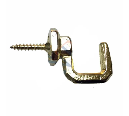 BFS Vidalı Kanca, Askı Büyük - 15x23mm, Sarı - 100 Adet