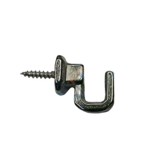 BFS Vidalı Kanca, Askı Küçük - 15x18mm, Nikel - 100 Adet