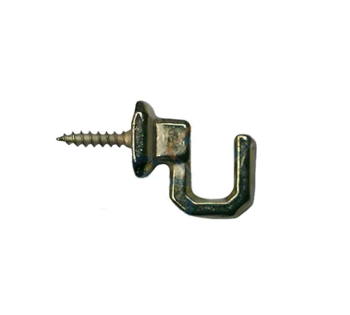 BFS Vidalı Kanca, Askı Küçük - 15x18mm, Sarı - 100 Adet