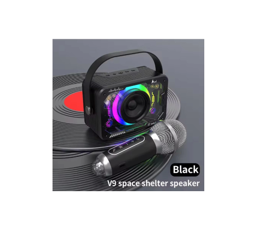 BFS Vtn-82 Taşınabilir Kablosuz Işıklı Bluetooth Hoparlör Ses Değiştirme Özellikli BFS Vtn-82 Taşınabilir Kablosuz Işıklı Bluetooth Hoparlör Ses Değiştirme Özellikli