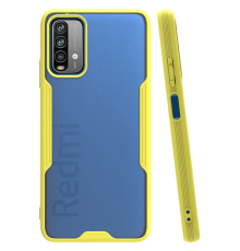 BFS  Xiaomi Redmi 9T Kılıf Platin Silikon - Sarı
