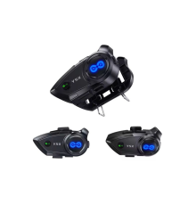 BFS Y5x Rgb Işıklı Intercom 5 Kişi Bağlantılı 1000mah Motosiklet Bluetooth Kulaklık Seti