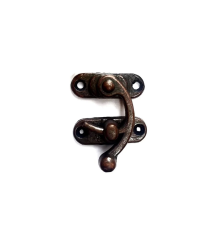 BFS Yay Gözü, Ahşap Kutu Klipsi - Küçük 28x33 Mm, Antik, 100 Adet