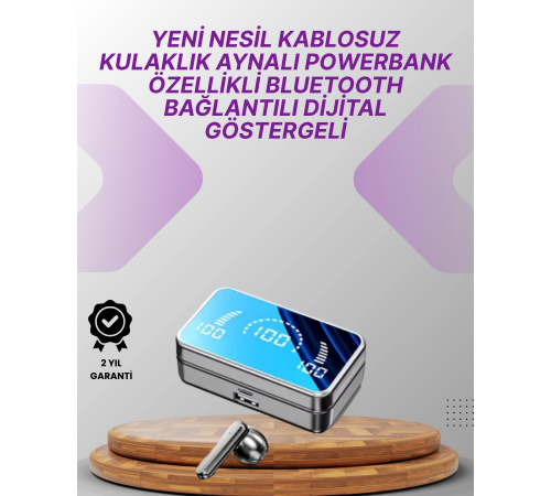 Bluetooth 5.1 Destekli  bluetooth kulaklık – ANC ve Stereo Sesli