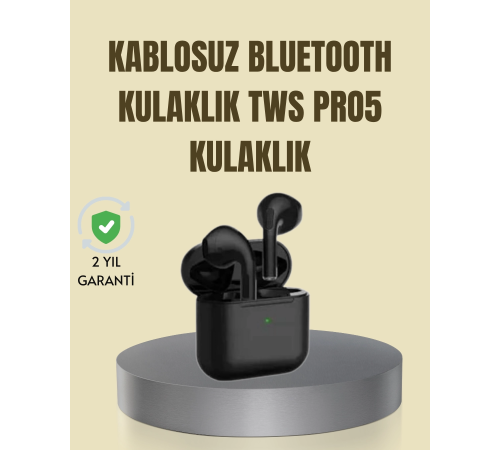 Bluetooth 5.1 Teknolojili TWS Pro 5 – Güçlü ve Kararlı Bağlantı Bluetooth 5.1 Teknolojili TWS Pro 5 – Güçlü ve Kararlı Bağlantı