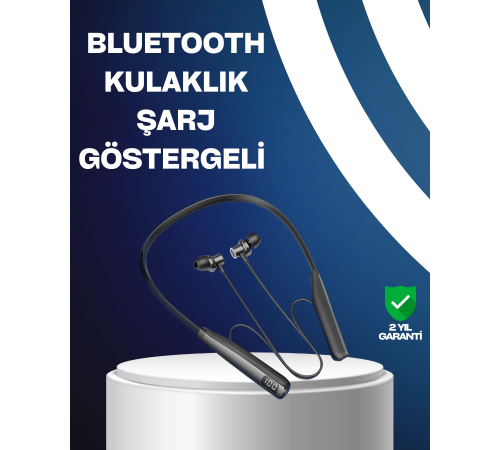 Bluetooth 5.3 Boyun Bantlı Kulaklık – Oyun ve Müzik Modu, SD Kart Desteği