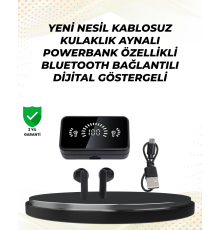 Bluetooth 5.4 Kablosuz Kulaklık – Gürültü Engelleme ve Dokunmatik Kontrol