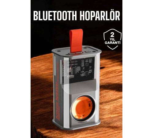 Bluetooth Bağlantılı Kablosuz Taşınabilir Güçlü Ses Performansı