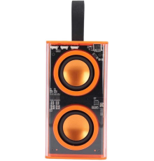 Bluetooth Hoparlör Şeffaf Mecha RGB Işıklı Çift Hoparlör 5.0 Bluetooth