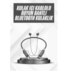 Bluetooth Kulaklık 120 Saat Kullanım Süresi Boyun Askılı Bluetooth Kablosuz Kulaklık