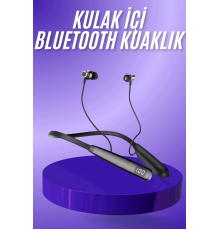 Bluetooth Kulaklık Şarj Göstergeli 100 Saat Şarj Kapasiteli Sporcu Kulaklık