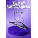 Bluetooth Kulaklık Şarj Göstergeli 100 Saat Şarj Kapasiteli Sporcu Kulaklık