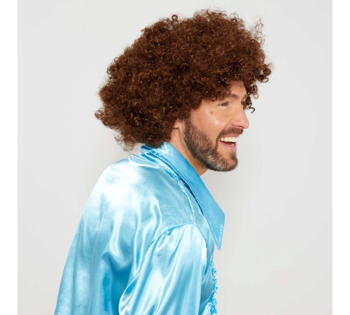Bob Ross Bonus Peruk Kahverengi Renk 120 Gr