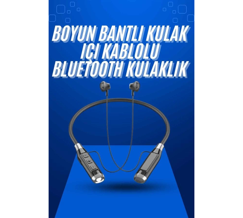 Boyun Bantlı SD Kart Girişli Yüksek Perfomanslı Bluetooth Kulaklık Boyun Bantlı SD Kart Girişli Yüksek Perfomanslı Bluetooth Kulaklık