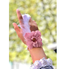 Bride To Be Nedime Gelin Bilekliği Tüy Ve İnci Boncuk Detaylı Pembe Renkli Bekarlığa Veda Partisi Bilekliği 10 Adet