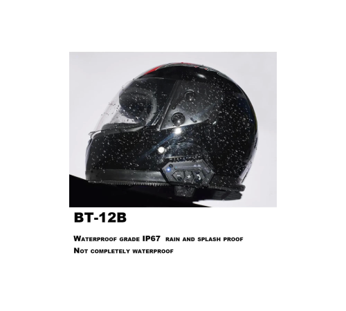 Bt-12b 2 Binici Eşleşme Özellıklı Motosiklet Bluetooth Intercom Bt-12b 2 Binici Eşleşme Özellıklı Motosiklet Bluetooth Intercom