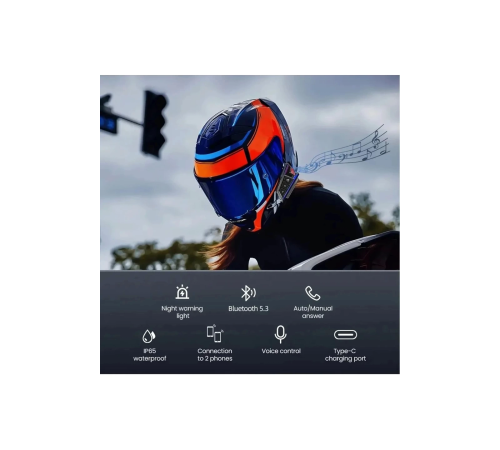 Bt40 Kask Kulaklık Bluetooth Motosiklet Kulaklık Intercom 5.3 Bt40 Kask Kulaklık Bluetooth Motosiklet Kulaklık Intercom 5.3