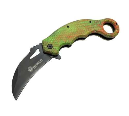 Bukalemun 471b Karambit Kamp Çakı 20 Cm - Plastik Sap Bukalemun 471b Karambit Kamp Çakı 20 Cm - Plastik Sap