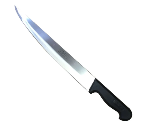 Bursa Döner Et Açma Bıçağı 35 Cm, Plastik Sap Bursa Döner Et Açma Bıçağı 35 Cm, Plastik Sap