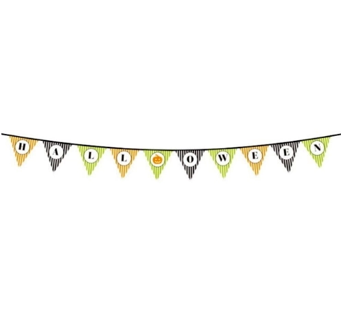 Cadılar Bayramı Kabak Temalı Halloween Yazılı Banner Süs Flama 3 Metre Cadılar Bayramı Kabak Temalı Halloween Yazılı Banner Süs Flama 3 Metre
