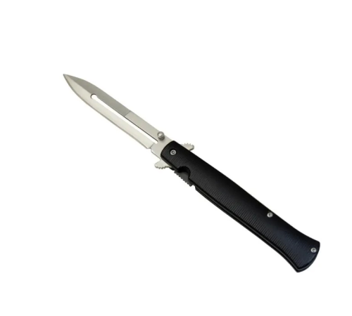 Çakı Metal Delikli Kabzalı 23 Cm , Yarı Otomatik