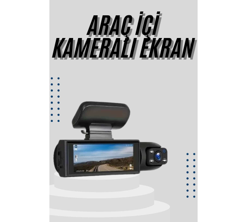 Çift Kameralı Araç Kamerası Ön ve Arka Kameralı