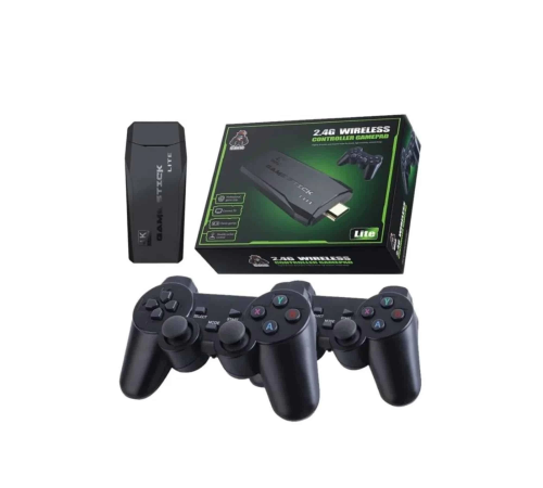 Çift Kollu 2.4g kablosuz Retro 4k Game stick 3500 oyun atari HD Görüntü Kalitesi Çift Kollu 2.4g kablosuz Retro 4k Game stick 3500 oyun atari HD Görüntü Kalitesi
