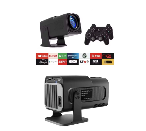 Çift Kollu Projeksiyon Taşınabilir Game Projektör Full Hd 1080P 4k Projeksiyon Gamepad Çift Kollu Projeksiyon Taşınabilir Game Projektör Full Hd 1080P 4k Projeksiyon Gamepad