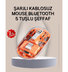 Çift Modlu Fare – USB Alıcılı ve Bluetooth Bağlantılı
