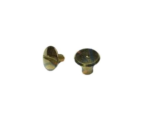 Cilt Menü, Katalog, Kartela Vidası, 6 Mm - Sarı, 1 Adet Cilt Menü, Katalog, Kartela Vidası, 6 Mm - Sarı, 1 Adet