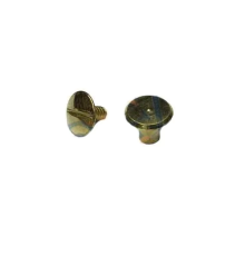 Cilt Menü, Katalog, Kartela Vidası, 6 Mm - Sarı, 100 Adet