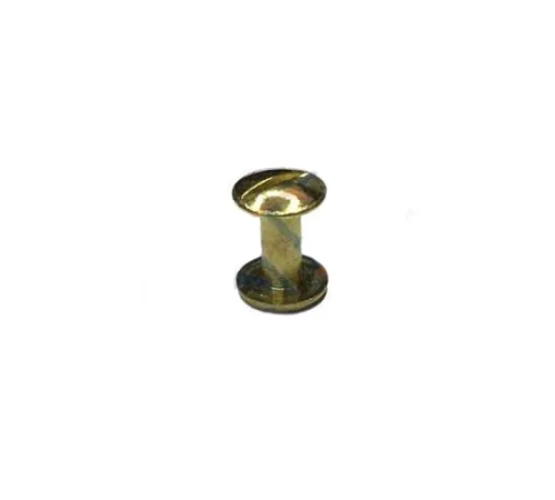 Cilt Menü, Katalog, Kartela Vidası, 9 Mm - Sarı, 1 Adet Cilt Menü, Katalog, Kartela Vidası, 9 Mm - Sarı, 1 Adet