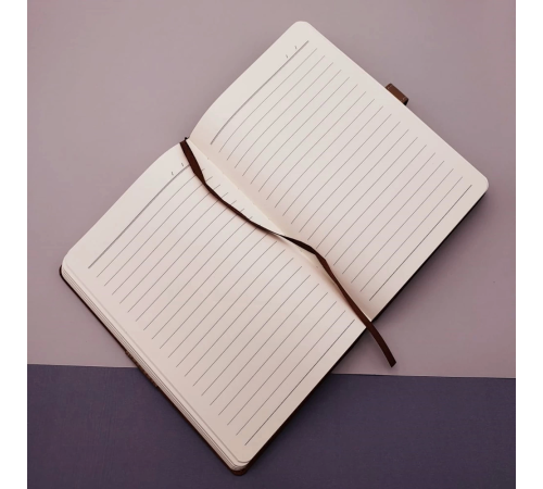 Çizgili Termo Deri Defter Çizgili Termo Deri Defter