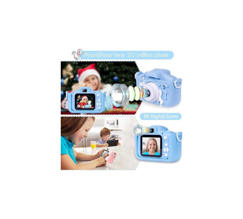 Çocuk Dijital Fotoğraf Makinası 20 Mp Video Kaydedici 2.0 İnç Çift Kameralı Çocuk Dijital Fotoğraf Makinası 20 Mp Video Kaydedici 2.0 İnç Çift Kameralı