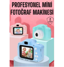 Çocuklara Özel Dijital Fotoğraf Makinesi Mini 1080P HD Kaliteli