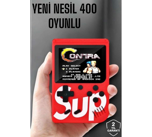 Çocuklara Özel SUP 400 Oyunlu Mini Oyun Konsolu Çocuklara Özel SUP 400 Oyunlu Mini Oyun Konsolu